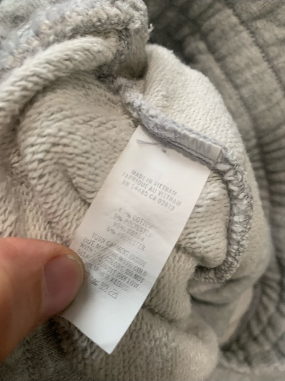 Aerie Light Gray Distressed Wide-Leg Sweatpants - Picture 10 of 10